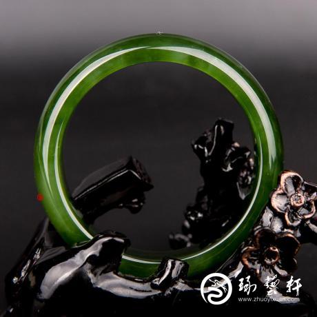 【琢艺轩】碧玉手镯 76克