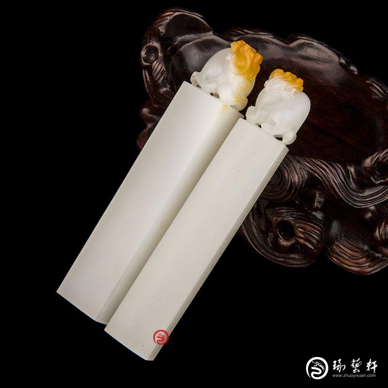 几件精美的和田玉印章赏析