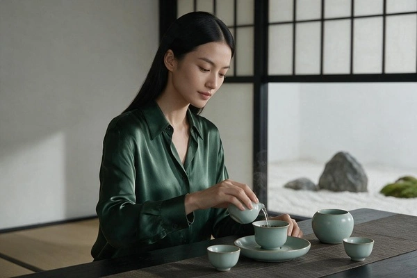 上海山余草舍-复兴西路茶室-园林喝茶：藏在梧桐深处的这处秘境，凭什么让全城茶客集体破防？🌿